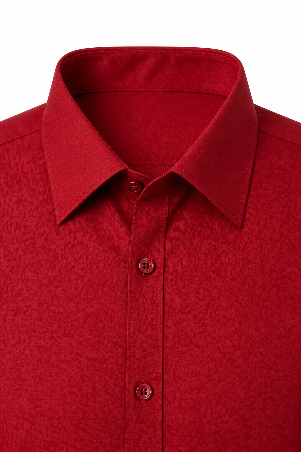 Special Offer - Men's Classic Red Long Sleeve Dress Shirt.