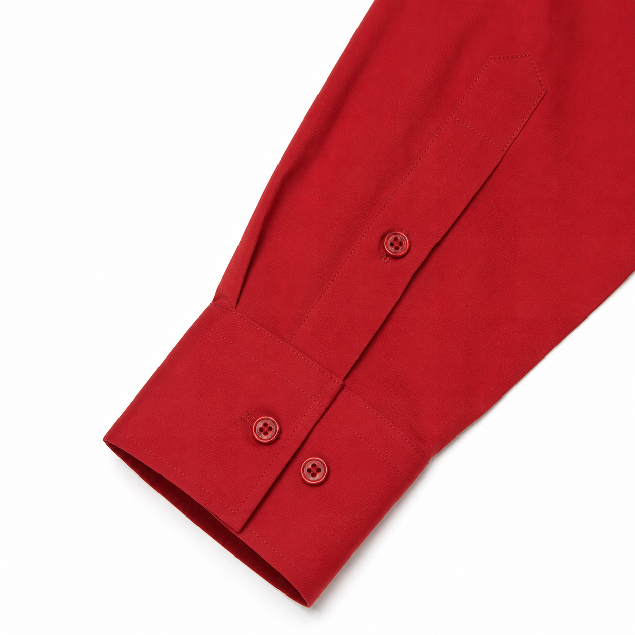 Special Offer - Men's Classic Red Long Sleeve Dress Shirt.